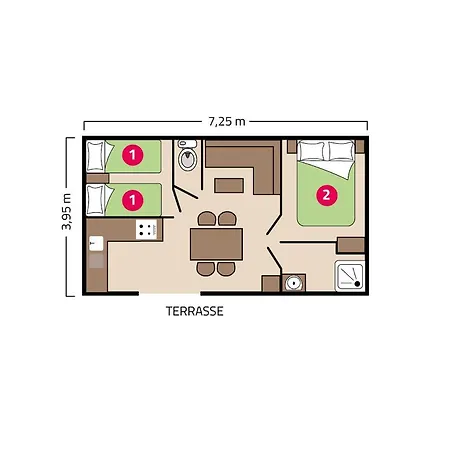 Les Peupliers 캠프장