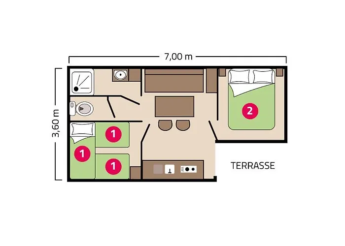 Les Peupliers Campsite La Flotte