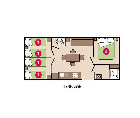 Campsite Les Peupliers La Flotte