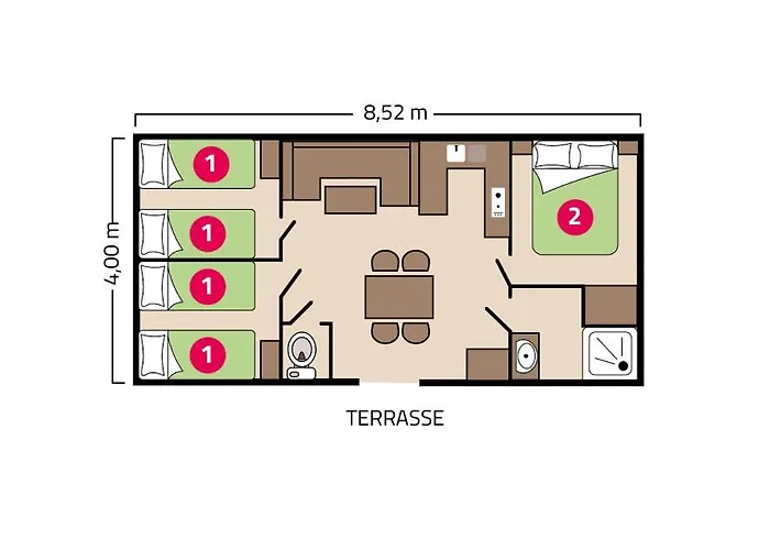 Campsite Les Peupliers 4*