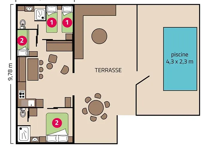 Campsite Les Peupliers