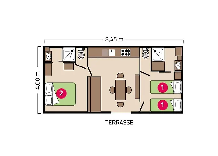 Campsite Les Peupliers La Flotte